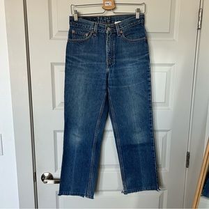 Levi’s Straight Cropped Jean
